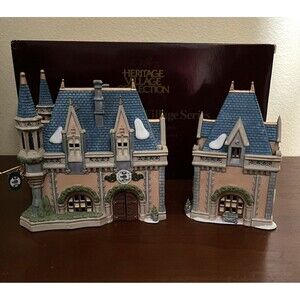 Dept 56 Disney Parks Village Series Mickeys Christmas Carol Fantasyland Retired